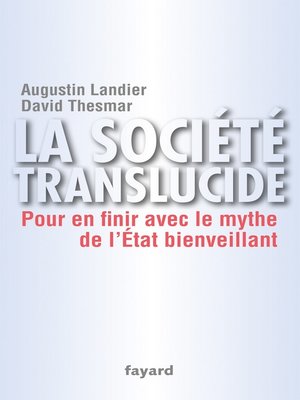 cover image of La société translucide